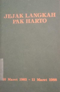 Image of JEJAK LANGKAH PAK HARTO