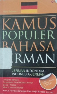 Image of KAMUS POPULER BAHASA JERMAN