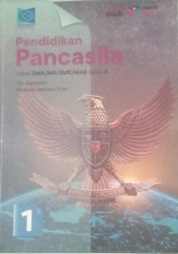 Image of Pendidikan Pancasila untuk SMA/MA/SMK/MAK Kelas X