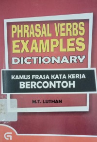 Image of PHRASAL VERBS EXAMPLES DICTIONARY