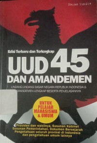 Image of UUD 45 DAN AMANDEMEN